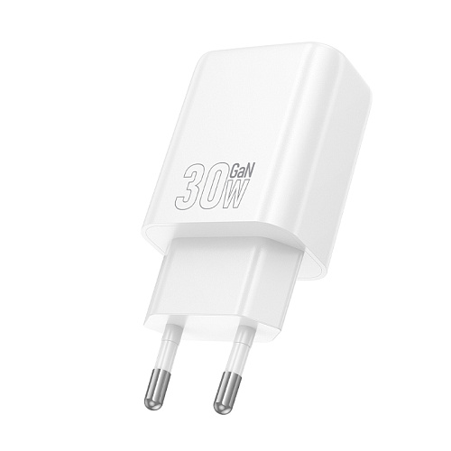 Сетевое зарядное устройство, 1 PD 30W (N62), HOCO, белый