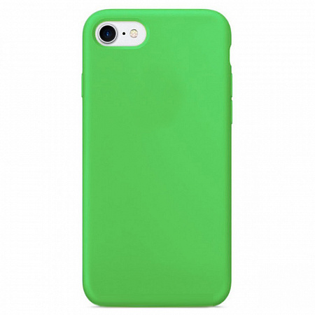 Чехол-накладка для iPhone 7/8/SE (2020), Silicon Case, зеленый