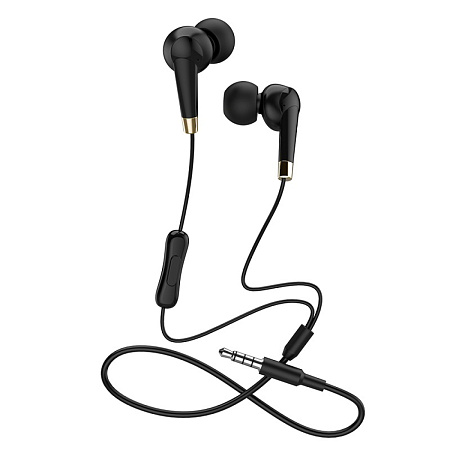 Проводные наушники M58 Amazing universal earphones with mic, черные