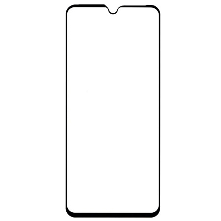 Защитное стекло на Realme Narzo 50A, черное, X-CASE