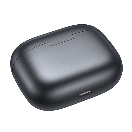 Беспроводные наушники EQ27, HOCO, вакуумные, шумоподавление ANC+ENC, металлический серый