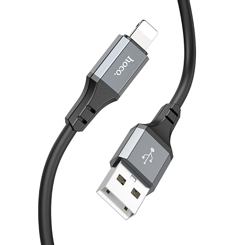 USB дата кабель Lightning, HOCO, X92, 3M, силиконовый, черный