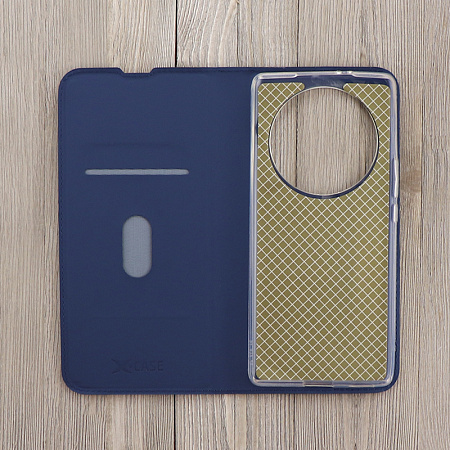 Чехол-книжка для Huawei Honor X9B/X50/Magic 6 LITE, X-CASE, боковой, синий