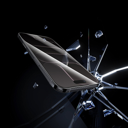 Защитное стекло для iPhone 17 Air, G777, HOCO, anti-static, черное