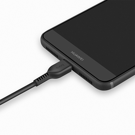 USB Кабель Type-C, HOCO, X20, 2M, черный
