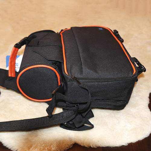 Рюкзак водонепроницаемый для фотоаппарата, камеры и др., 5014, PULUZ, через плечо, черный