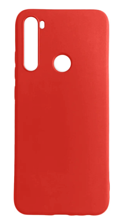Чехол силиконовый для Xiaomi Redmi Note 8/Note 8 (2021), good quality, X-CASE, красный