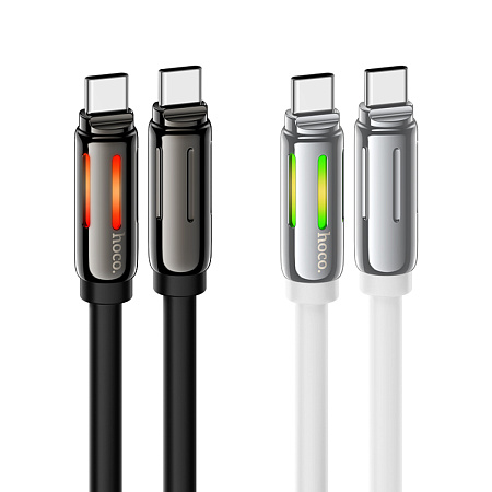 Кабель Type-C на Type-C, HOCO, HOCO, U136, 1.2м, 5A, черный