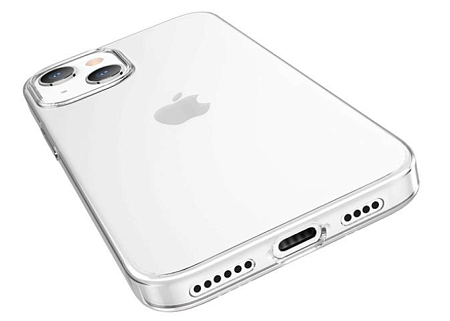Чехол силиконовый для iPhone 13 mini (5.4), Light series TPU, HOCO, прозрачный