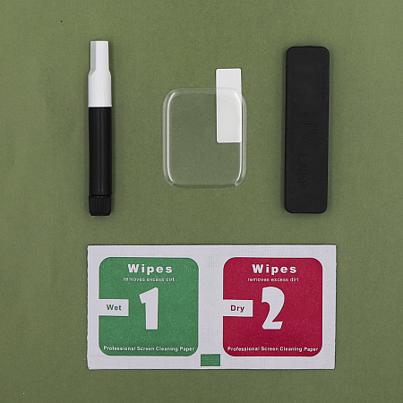 Защитное стекло на Apple Watch, 46mm, ультрафиолет, прозрачное, X-CASE