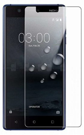 Защитное стекло на Nokia 3.1, прозрачное, X-CASE