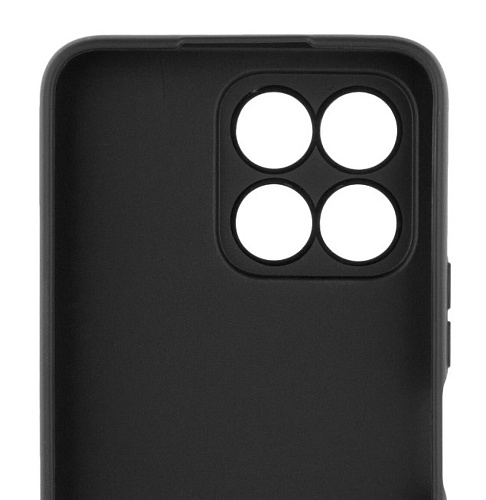 Чехол силиконовый для Honor X6/X8 (5G)/X8A, с защитой камеры, X-CASE, черный