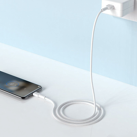 USB Кабель Micro, HOCO, X33, 4A Surge flash charging, белый
