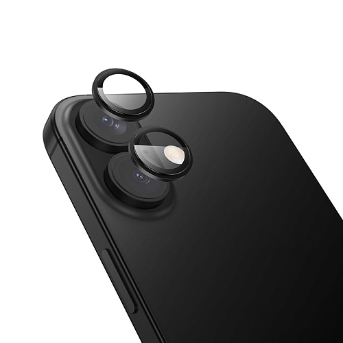Защитное стекло для iPhone 17, V14, HOCO, на заднюю камеру, черный