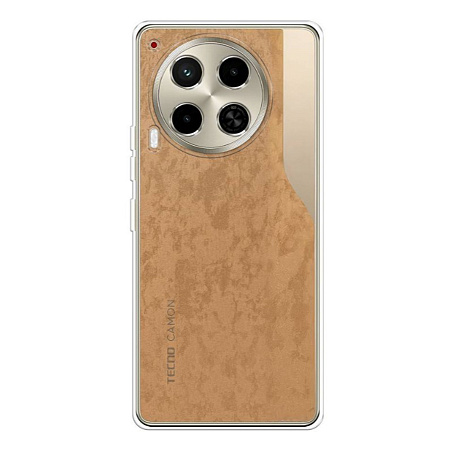 Чехол силиконовый для TECNO Camon 30 (4G), с защитой камеры, X-CASE, прозрачный