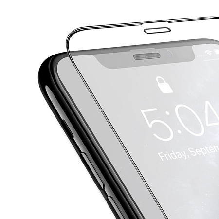 Защитное стекло на iPhone XS Max/11 Pro Max (G12), HOCO, Full screen HD 5D large arc tempered glass, черное