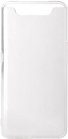 Чехол силиконовый для Samsung Galaxy A80/90, усиленные края, X-CASE, прозрачный