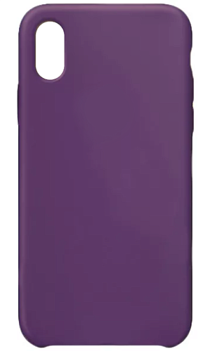 Чехол - накладка для iPhone XR, Silicon Case, фиолетовый