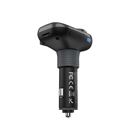 Bluetooth FM модулятор, E45, HOCO, черный