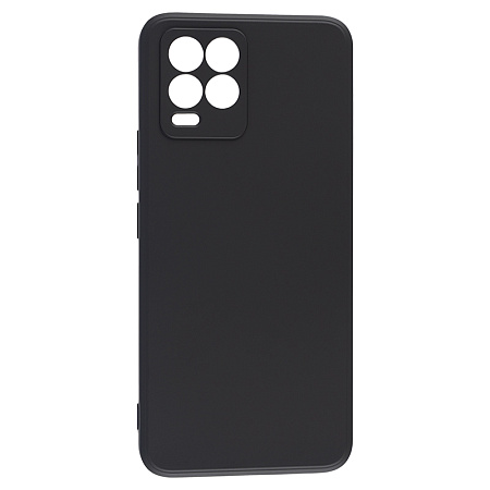 Чехол силиконовый для Realme 8/8 Pro, с защитой камеры, X-CASE,черный