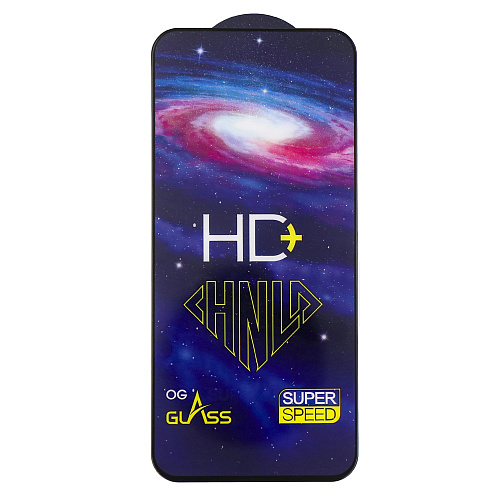 Защитное стекло на Google Pixel 8A, HD+, прозрачное с черной рамкой, X-CASE