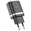 Сетевое зарядное устройство, 1 USB 3.0A (C12Q), HOCO, черный
