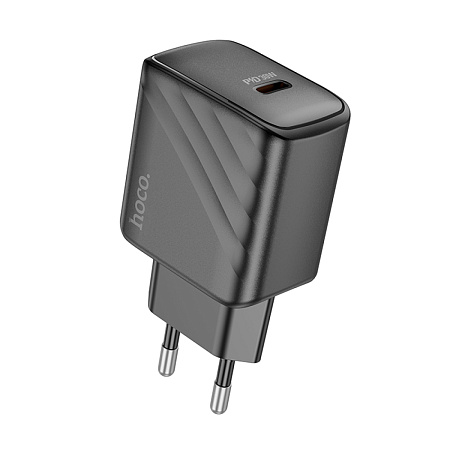 Сетевое зарядное устройство, 1 PD 30W (CS22A), HOCO, черный