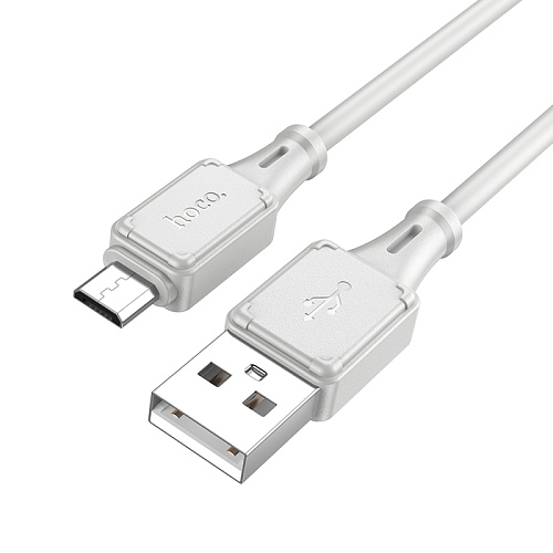 USB Кабель Micro, HOCO, X101, серый