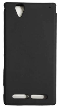 Чехол силиконовый для Sony Xperia T2 Ultra, D5303, черный