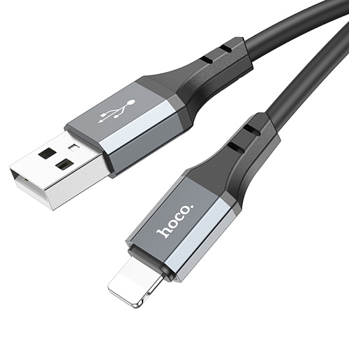 USB дата кабель Lightning, HOCO, X92, 3M, силиконовый, черный