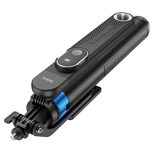 Селфи K22, HOCO, беспроводной трипод с пультом, черный