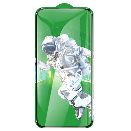 Защитное стекло для iPhone 16 Pro Max, G16, HOCO, Guardian shield series full-screen 5D large arc tempered glass, черное