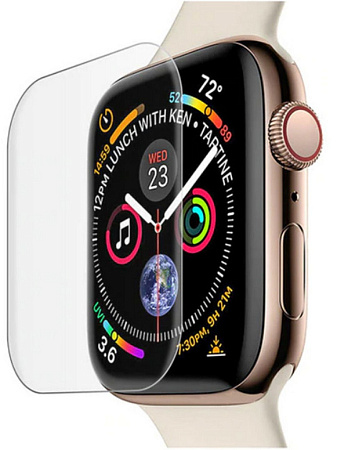 Защитное стекло на Apple Watch, 42mm, ультрафиолет, прозрачное