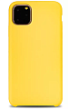 Чехол - накладка для iPhone 12/12 Pro (6.1), Silicon Case, желтый