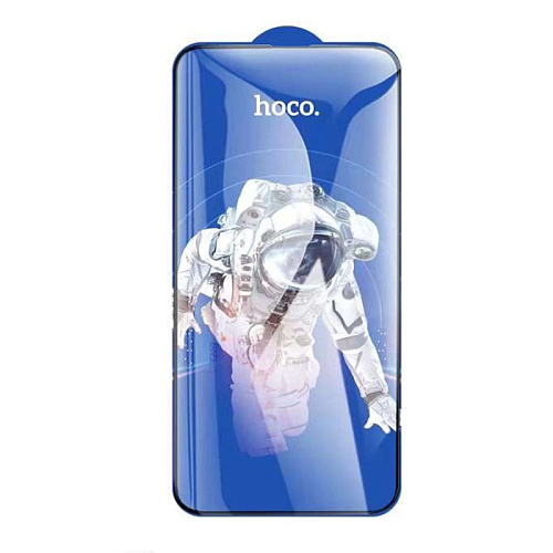 Защитное стекло для iPhone 15 Pro Max, G14, HOCO, Guardian shield series full-screen HD tempered glass, черное