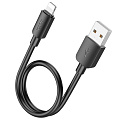 USB дата кабель Lightning, HOCO, X96, 0.25M, черный