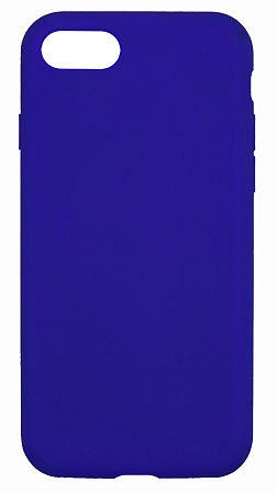 Чехол - накладка для iPhone 7/8/SE (2020), Silicon Case, без лого, пурпурно-синий
