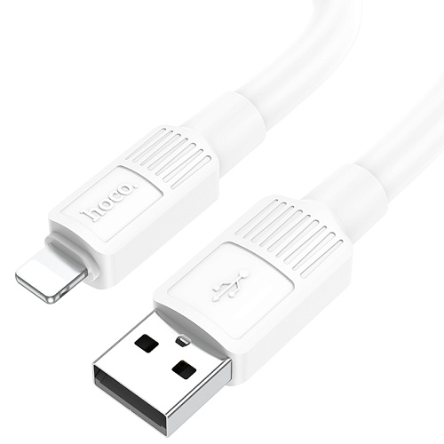 USB дата кабель Lightning, HOCO, X84, 1M, белый