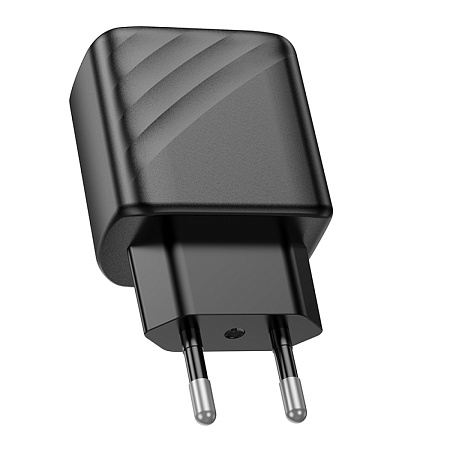 Сетевое зарядное устройство, 1 USB 3.0 QC 18W (CS21A), HOCO, черный