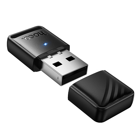 USB Bluetooth адаптер, UA42, HOCO, Bluetooth версия: 5.4, черный