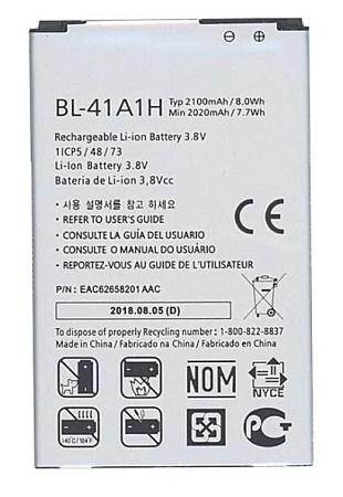  LG  BL-41A1H Optimus F60/D390, AAA
