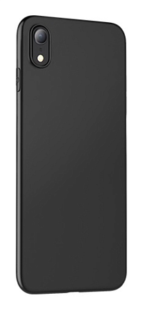 Чехол силиконовый для iPhone XR (6.1), X-CASE, черный