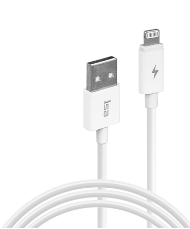 USB дата кабель Lighting, 1.5m, белый