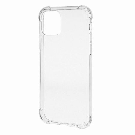 Чехол силиконовый для iPhone 12 Mini (5.4), усиленные края, микс, X-CASE, прозрачный