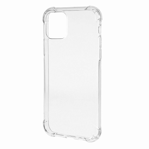 Чехол силиконовый для iPhone 12 Mini (5.4), усиленные края, микс, X-CASE, прозрачный