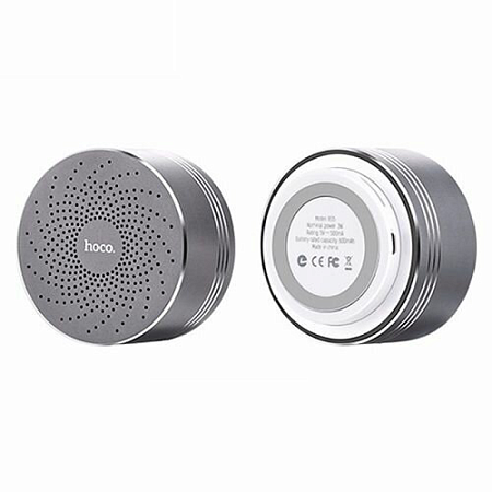 Колонки BS5 Swirl speaker, HOCO, серебряный