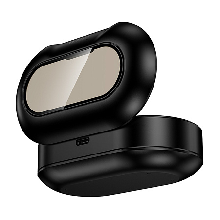 Беспроводные наушники EQ29, HOCO, TWS с заушинами, вакуумные, черный