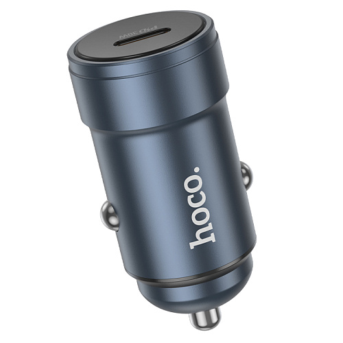 Автомобильное зарядное устройство, 1 PD 30W (Z57), HOCO, серый