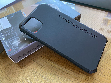 Чехол - накладка для iPhone 11 Pro Max, Element Case, противоударный, черный