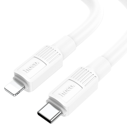 Кабель Lightning to Type-C (PD), HOCO, X84, 1.2м, белый